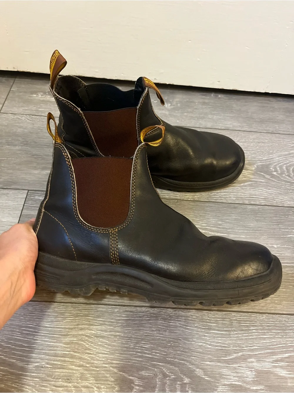 Blundstone #172 Work Series Steel Toe Safety Boots Size 11